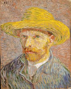 Autoportrait par Vincent Van Gogh. (Photo MET)